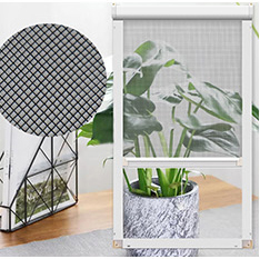 Không thấm nước sợi thủy tinh bay màn hình lưới vải sợi thủy tinh màu đen lưới côn trùng màn hình lưới cuộn sợi muỗi - Product Image 6