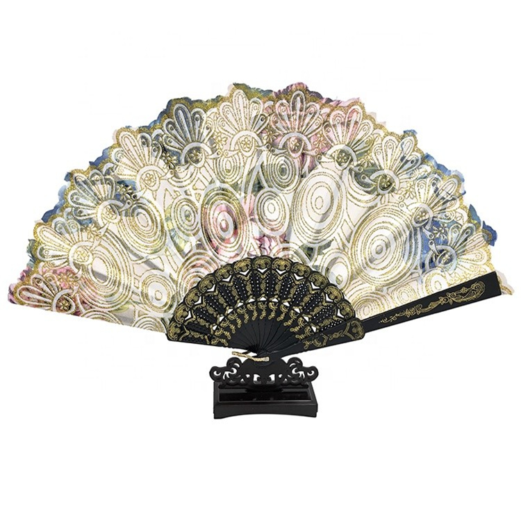 Китайский ручной вентилятор, изготовленный на заказ, ручные вентиляторы, материал ручного вентилятора