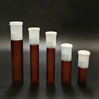 Tubes en plastique PP vides à double compartiment pour liquides oraux, flacon de médicament en plastique avec séparation liquide et poudre, à double compartiment