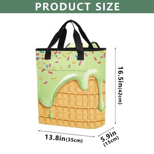 Sac à dos isotherme grande capacité 30L, design personnalisé Hawaï, pour le déjeuner, les courses, la livraison de nourriture, les voyages, la plage et les pique-niques - Product Image 3