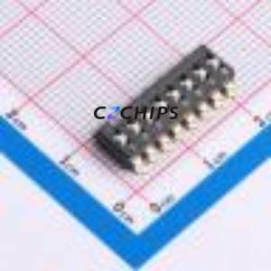 SMXS-08K-TP DIP Switch SMD Switch ( Number of Switch Sections: 8 )( Lead Spacing: 2.54mm )( Rated Current: 25mA ) - Product Image 1