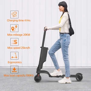 Trottinette à dos pliable à deux roues pour adolescents, batterie amovible, modèle économique d'usine - Product Image 3