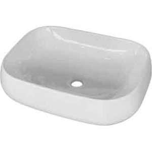 Lavabo ovale en céramique de comptoir 56-56x46 cm outil de tournage fonctionnel pour comptoirs - Product Image 1