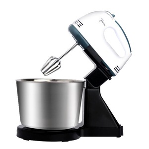 Electric Hand Mixer With Wire Whip Plastic Housing For Whisking Eggs And Cream - Product Image 2