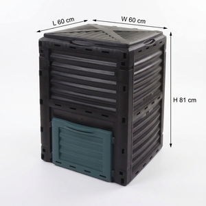 Composteur à <span class=keywords><strong>vers</strong></span> <span class=keywords><strong>de</strong></span> terre extérieur en plastique <span class=keywords><strong>de</strong></span> grande capacité 300L pour la maison, composteur <span class=keywords><strong>de</strong></span> jardin <span class=keywords><strong>de</strong></span> haute qualité. - Product Image 3