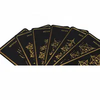 Imprimez votre propre papier holographique en feuille d'or, impression en gros, boîte d'affirmation Oracle Deck, cartes de Tarot personnalisées avec guide