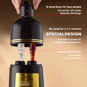 UUKKG Champú para Teñir el Cabello a Precio de Mayoreo, Tinte Permanente para el Cabello Negro, Cubre las Canas, Fácil de Usar en Casa - Product Image 4