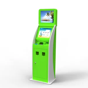 Africa Country Money Deduct from Electronic Bank Account Cashless Payment Sim Card Vending Kiosk System Airtime Buying