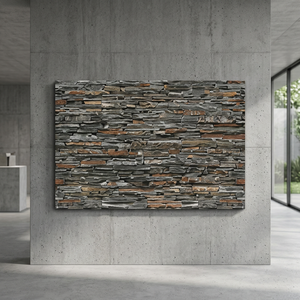 Yellow <b>Bricks</b> Stone 3D 300x450mm Satin Matt 30x45cm Digital Ceramic 12x18 Exterior High Depth Elevation Outdoor Firebrick Wall - Product Image 1