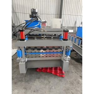 Avita tráng men ngói tạo thành máy mái tấm cuộn tạo thành máy màu thép đứng đường may hồ sơ lõi máy làm - Product Image 3