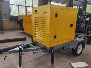 4 Wheel Sewage Suction Trailer With Independent Power Unit | High Pressure Washing Trailer Factory Custom Export - Product Image 5