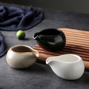 Household Coffee and Honey Milk Cups Salad Ateak Sauce Pot Kitchen Tableware Porcelain Seasoning Pot - Product Image 2