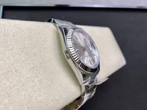 Super Quality Mechanical <b>Watch</b> Waterproof 41mm CFactory 904l Steel 3235 Movement 126-334 Luxury Strap White - Product Image 4