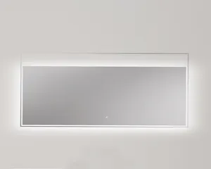 55 Inch Modern Style Square Shape LED Backlit Intelligent Mirror
