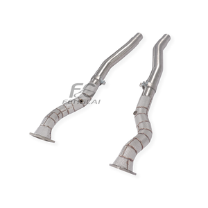 Tubería de Escape Aislada de Alto Flujo OEM SS304 para <span class=keywords><strong>Ferrari</strong></span> <span class=keywords><strong>FF</strong></span>/GTC4 Lusso 6.3L V12, Sistema de Escape para Automóvil, Venta al Por Mayor de Fábrica - Product Image 5