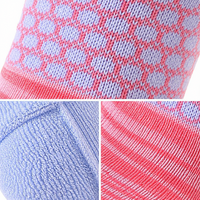 Chaussettes de sport invisibles pour femmes OEM, en tricot extensible, rembourrées, pour la course à pied, la salle de sport, le quotidien, design personnalisé