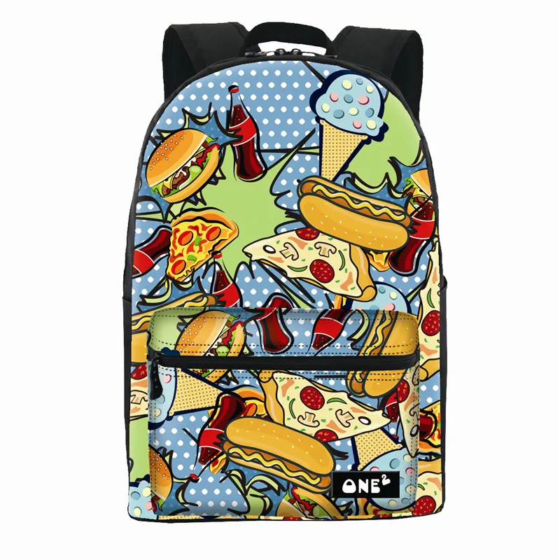 ONE2 Special Design Hamburg School Laptop Backpack for Teenager Kids Backpack School Bag