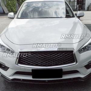 ลิ้นกันชนหน้ารถยนต์ สปอยเลอร์ดิฟฟิวเซอร์ ชุดแต่งสไตล์ปกติ สำหรับ Infiniti Q50L ปี 2014-2017 อุปกรณ์ตกแต่งรถยนต์ - Product Image 3