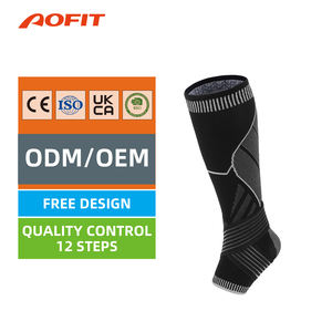 Manches de <span class=keywords><strong>cheville</strong></span> de compression pour hommes et femmes Tibia Double bande élastique Leg Shin Support de <span class=keywords><strong>cheville</strong></span> - Product Image 2