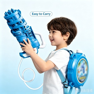 Pistola ad Acqua Elettrica Estiva per Esterni con Design a Zaino, per Fargli i Bambini Divertire Ancora di Più Durante il Gioco - Product Image 4