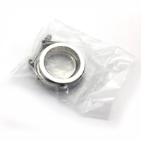 Colliers de serrage en V pour tuyau d'échappement de 3 "avec brides en acier inoxydable SS 304 pour bride Turbo Vband