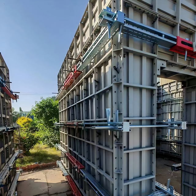 Modular Industrial Steel Formwork Panel with High Strength and Reusable Design for Building Construction