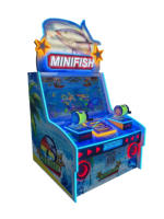 Jeux d'arcade à pièces, écran LCD de 42 pouces, mini machine de pêche, simulateur de jeu de pêche, jeu d'arcade de pêche en intérieur, jeu amusant pour enfants
