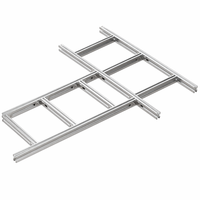Support de câbles en alliage d'aluminium anti-oxydation pour utilisation en salle informatique industrielle intérieure