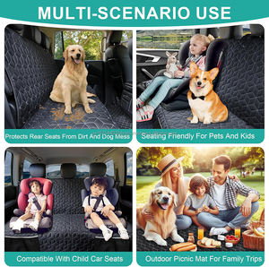 Housses de siège de voiture pour chiens, protection de banquette arrière, imperméables, antidérapantes, pour camion, résistantes aux rayures - Product Image 6