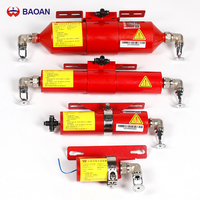 Dispositif d'extinction d'incendie flexible à pulvérisation chimique sèche ultra-fine suspendue (monté sur véhicule) 70% BAOAN