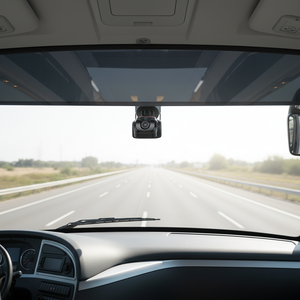 Universele AHD 1080P frontcamera voor vrachtwagens en bussen, DVR-recorder voor montage op de voorruit met verstelbare kijkhoek - Product Image 5