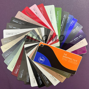 Ultra brillante camaleón Color Ppf Tpu coches pintura protección película antiarañazos Nardo gris dragón rojo sangre coche vinilo envoltura - Product Image 4