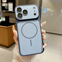 Coque de téléphone magnétique antichoc avec chargement sans fil finition mate pour iPhone 18 17 16 15 Pro Max 14 12 13 11 Pro