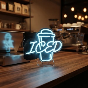 Letrero Luminoso de Neón con Diseño de Taza de Café para Decoración de Cafeterías y Bodas, en Oferta - Product Image 2