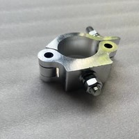 Pince de fixation 41-53 mm, charge 200 kg, en aluminium, pour éclairage de scène, DJ, disco, projecteur mobile, LED Par, truss, crochet d'éclairage