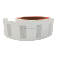 Mini étiquette RFID 29x14, autocollant auto-adhésif NFC, étiquette intelligente HF RFID personnalisée, incrustation humide NFC, autocollant de logo avec impression URL programmable