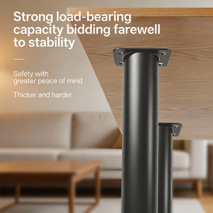 Pieds <span class=keywords><strong>de</strong></span> meubles télescopiques cylindriques robustes - Pieds <span class=keywords><strong>de</strong></span> support réglables pour projets <span class=keywords><strong>de</strong></span> bricolage/bancs <span class=keywords><strong>de</strong></span> travail/<span class=keywords><strong>table</strong></span> à manger/<span class=keywords><strong>table</strong></span> basse - Product Image 2