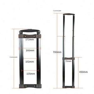 Asa Telescópica Metálica Anti-Robo para Bolsos, Accesorio de Moda - Product Image 2