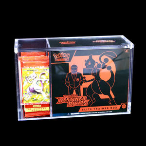 Nouvelle conception, boîte de protection en acrylique pour booster ETB Pokémon, <span class=keywords><strong>prix</strong></span> d'usine - Product Image 2