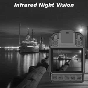 Cámara Corporal HD 1080P con Precio de Fábrica, Pantalla IPS de 2 Pulgadas, Visión Nocturna Infrarroja, Antivandálica, Detección de Movimiento, 128GB Máx., 3000mAh - Product Image 4