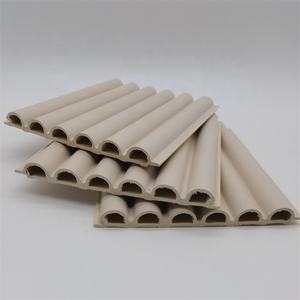 Panneau mural composite en <span class=keywords><strong>bois</strong></span> et plastique Panneau mural intérieur <span class=keywords><strong>demi</strong></span>-<span class=keywords><strong>cercle</strong></span> - Product Image 3