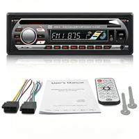 Reproductor de DVD para Auto Universal 1 Din en Oferta, con Bluetooth, Manos Libres, Radio FM, USB, Ranura para Tarjeta TF, Compatible con Reproducción de CD, VCD y MP4 para Todos los Vehículos