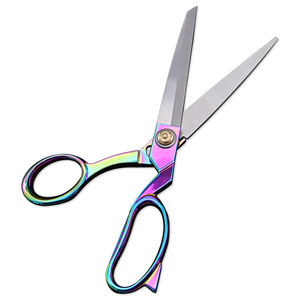 Lu Ban's Work 10-Inch Titanium Plated <b>Sewing</b> <b>Scissors</b> Stainless Steel Tailor Cutting Shears - Product Image 1