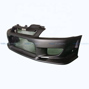 Pare-chocs avant en fibre de verre FRP style C-West pour Mitsubishi Lancer Evolution EVO 7 VII CT9A 2001-2003, kit carrosserie - Product Image 2