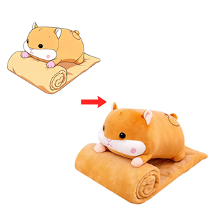 <span class=keywords><strong>Couverture</strong></span> d'oreiller <span class=keywords><strong>en</strong></span> peluche animal réconfortante de jouet intelligent de grande taille sur mesure pour bébés nouveau style de coton PP pour les vacances des enfants - Product Image 1