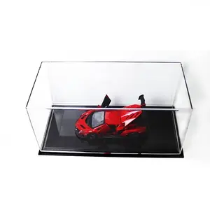 Acrylic display shelf clear car model stand plexiglass toy box