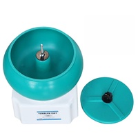 5kg 8-Zoll Motorisierte Schmuck-Vibrationspoliermaschine mit Glasbehälter für Gold, Silber, Jade, Edelsteine, 100W Leistung, 3 Jahre Garantie