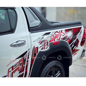 สติ๊กเกอร์ติดรถยนต์รุ่นใหม่สำหรับรถกระบะโตโยต้า สติ๊กเกอร์ตกแต่งตัวถังสำหรับไฮลักซ์ ปี 2023 - Product Image 5