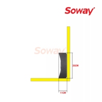 10 pouces 1200 watts 4 ohms bobine vocale unique Audio double chargé sous le siège Subwoofer haut-parleur boîtier pour BMW 740 son de voiture
