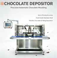 TUORONG Nouvelle machine automatique de remplissage de chocolat en acier inoxydable de qualité alimentaire, machine de dépose de chocolat monodose